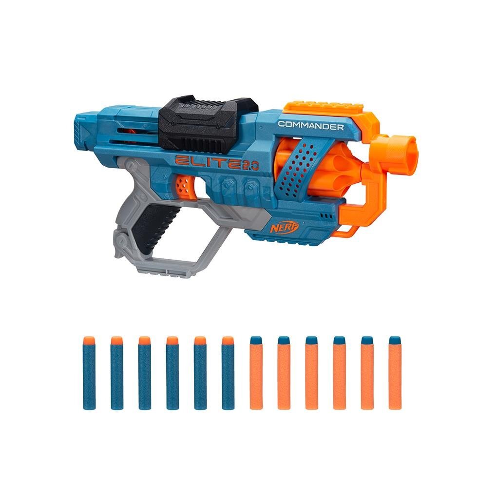 Nerf Nerf 2.0 Commander RD 6 Blaster + 12 Darts