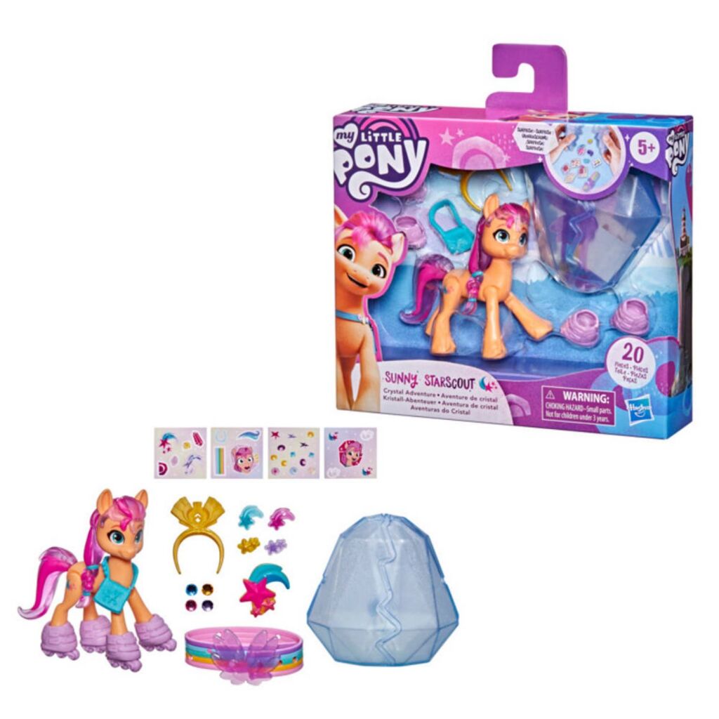 My Little Pony My Little Pony Film Kristal Adventures Ponies a 20 pezzi