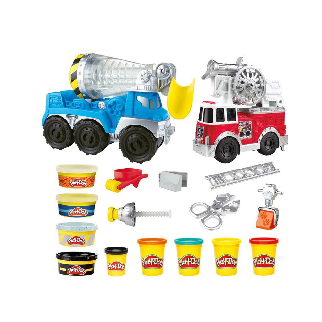 Play-doh wheels City Trucks Play set