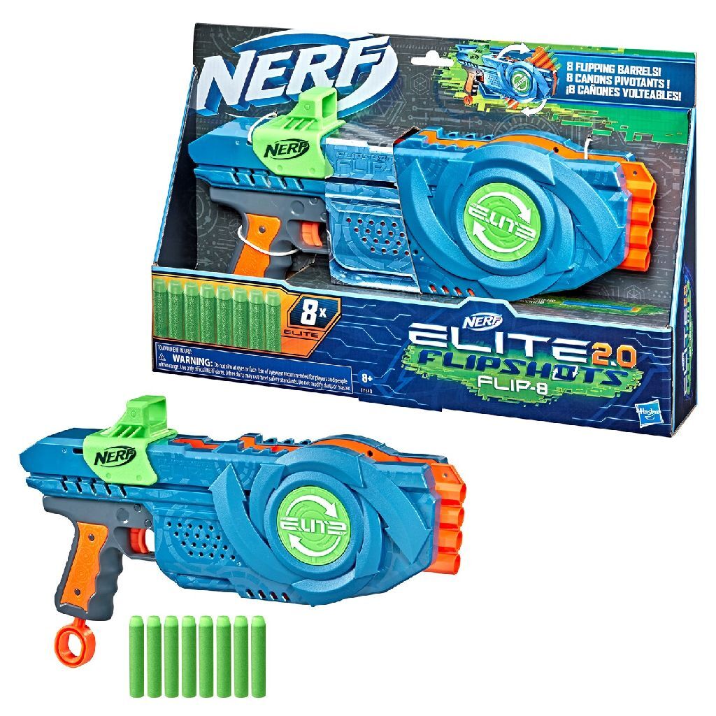 Hasbro NERF 2.0 Flip 8