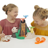 Play-doh Slim Hydro Glitz Dino Volcano