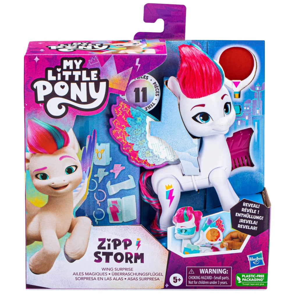 Hasbro meng kleng Pony magesch Flilleken Zipper Storm Play Figur