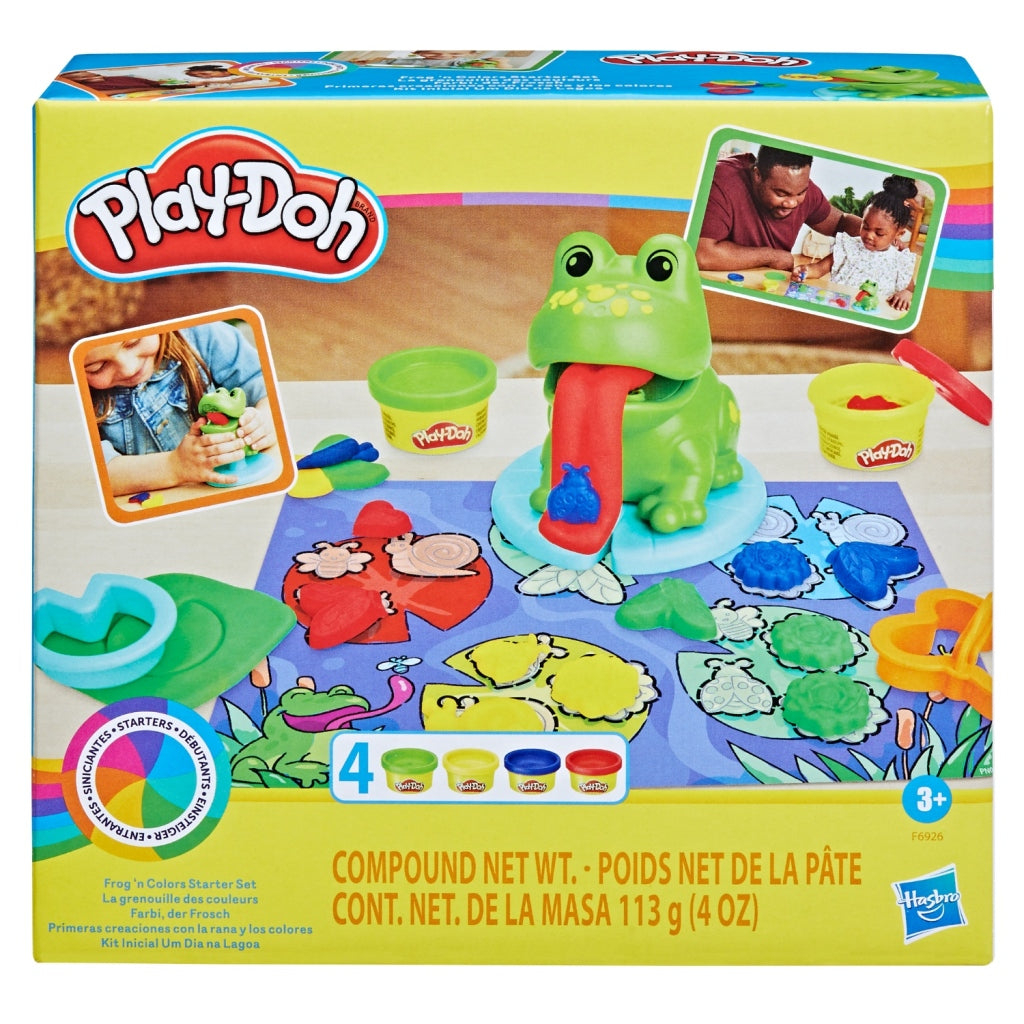 Play-Doh Kikker en Kleuren Klei Starterset