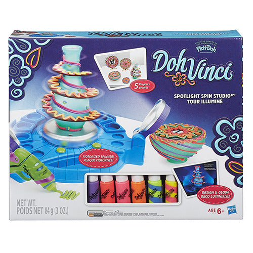 Hasbro Dohvinci Spotlight Turntable Studio + Light + Accesorios