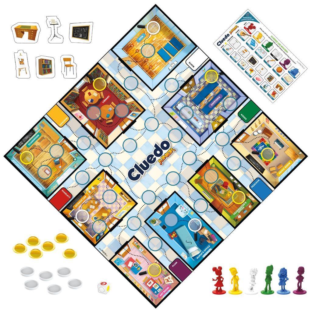 Hasbro Cluedo Junior Bordspel