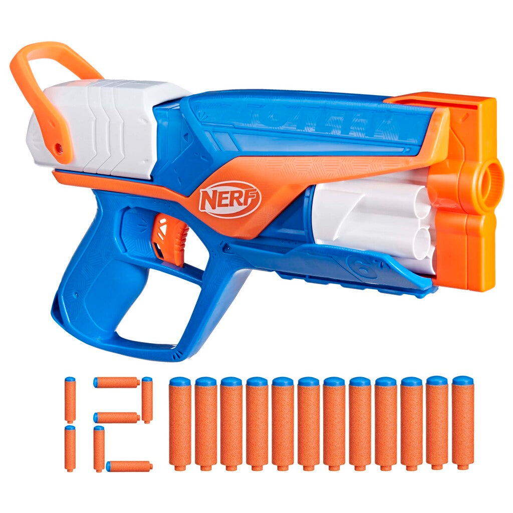 Nerf n series agilidad blaster + 12 dardos