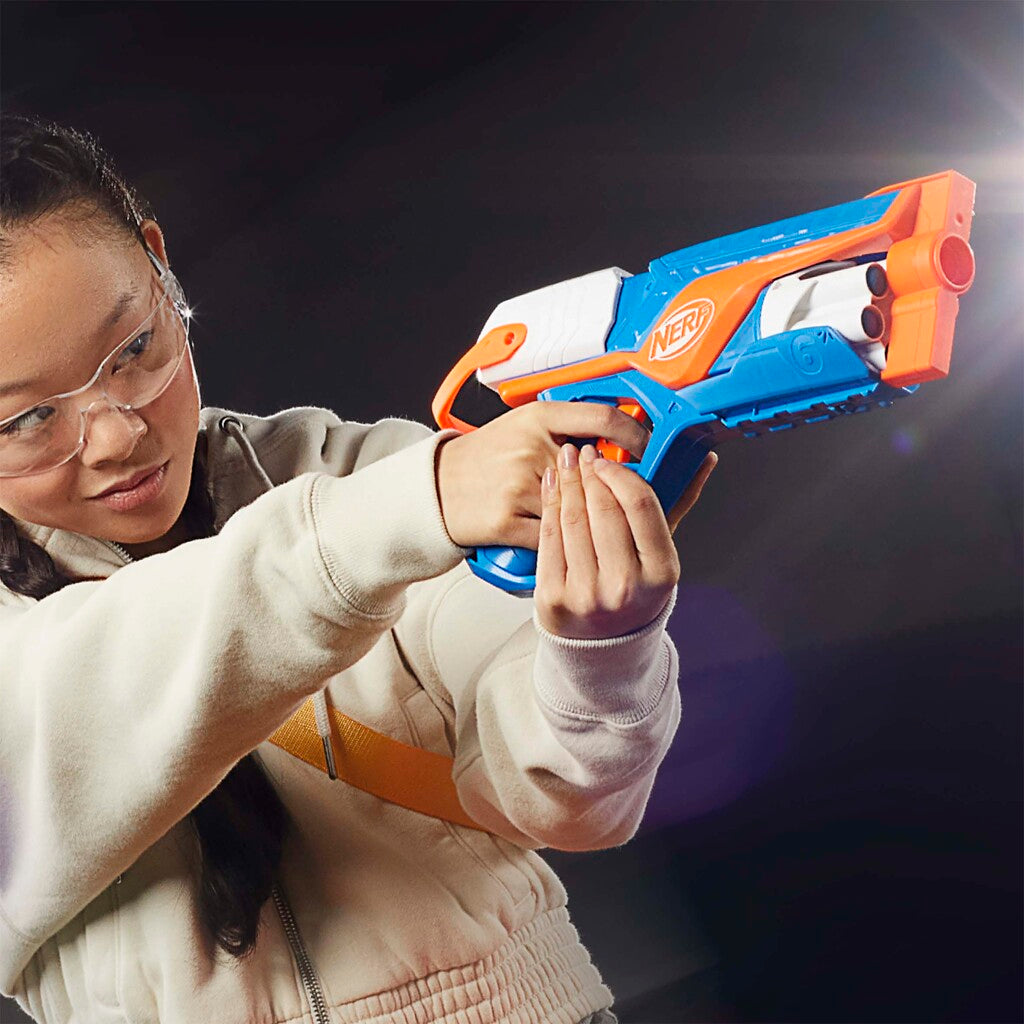 Nerf n series agilidad blaster + 12 dardos