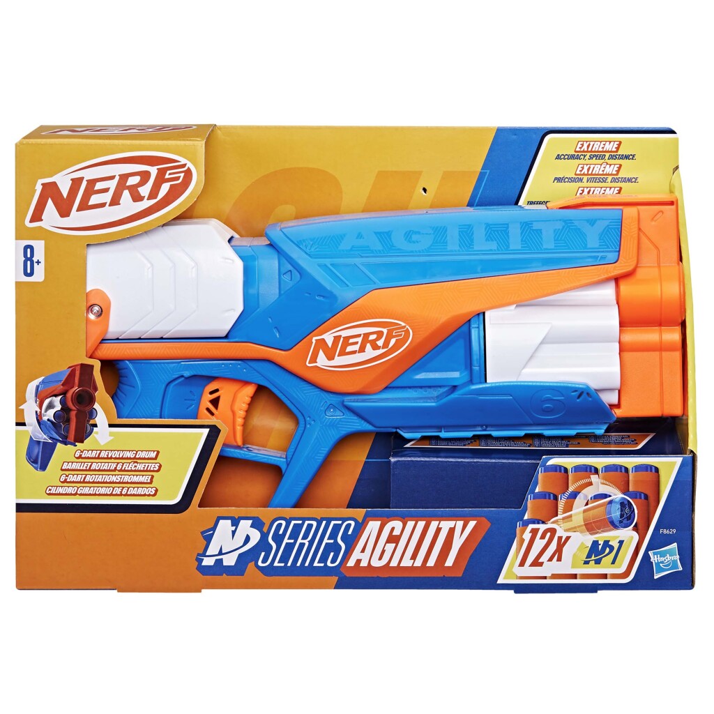 Nerf N Series Agility Blaster + 12 rzutek