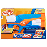 Nerf n series agilidad blaster + 12 dardos