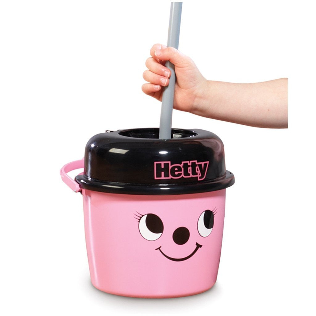 Grundlæggende numatisk lille hjælper Lille Hetty Mop og Bucket Pink