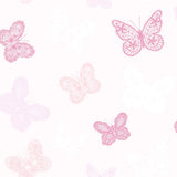 Noordwand noordwand wallpaper @ home butterfly pink