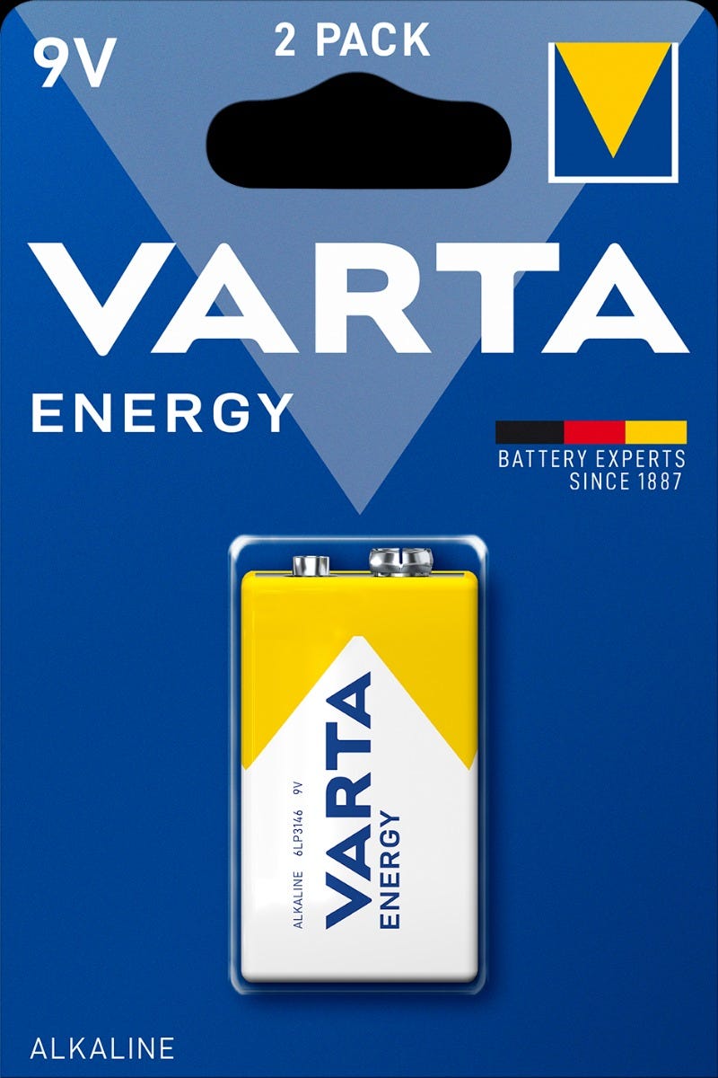 Varta batterienergi 9v 6lr61 blister (1)