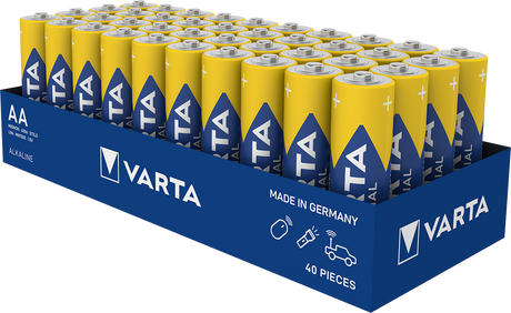 Varta AA LR06 Penlite Alkaline Bulk 40 Pieces