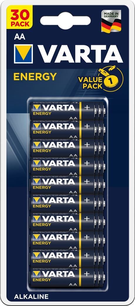 Baterijos energija aa varta 30 vnt