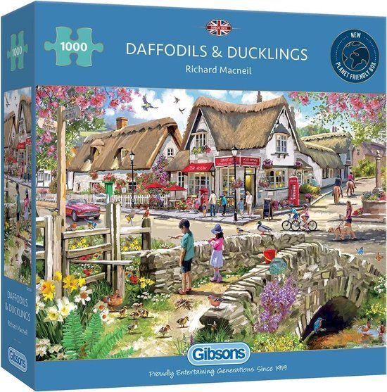 Gibsons Gibsons Puzzle Daffodils et Duckings 1000 pièces