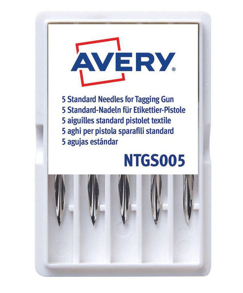 Avery av-ngs005 jehla textilní pistole 5 jehly pro Ridderspoortang