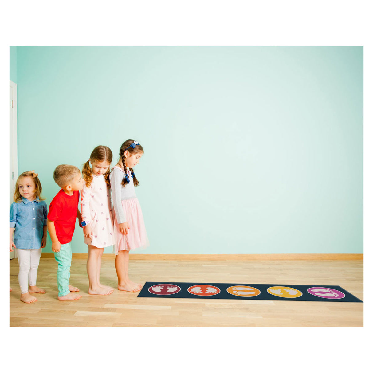 Achoka Play Dress Feet 40x150cm, sett med 5