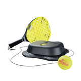 Mookie Reflex Tennistrainer met All Surface Basis Zwart Geel