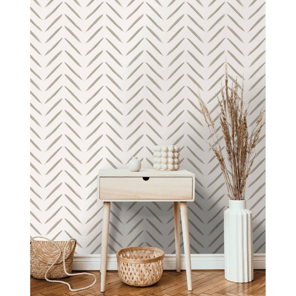 Holenderskie ścienne okładki holenderskie tapeta tapety chevron taupe