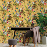 Wallcovering olandesi sfondi da parete olandesi lemur oker