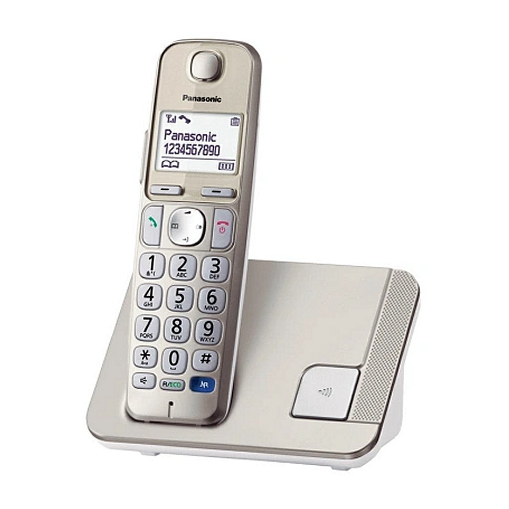 Panasonic KX-TGE210NLN DECT Téléphone Gris blanc