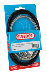 Rollerbrake Kabelkit Elvedes BR -IM41 50 53 1700mm 2250mm Rustfrit stål - Sort (på kort)