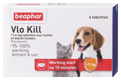 Beaphar Vlo Kill+ Small Dog Cat hasta 11 kg