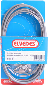 Gearkabel sæt Elvedes 1700 2250 mm Universal Sturmey Archer Rustfrit stål - Sølv (på kort)