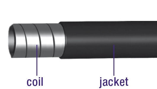 REM zunanji kabel Eldedes brez obloge Ø5 mm 10 metrov - črna (zvitek)