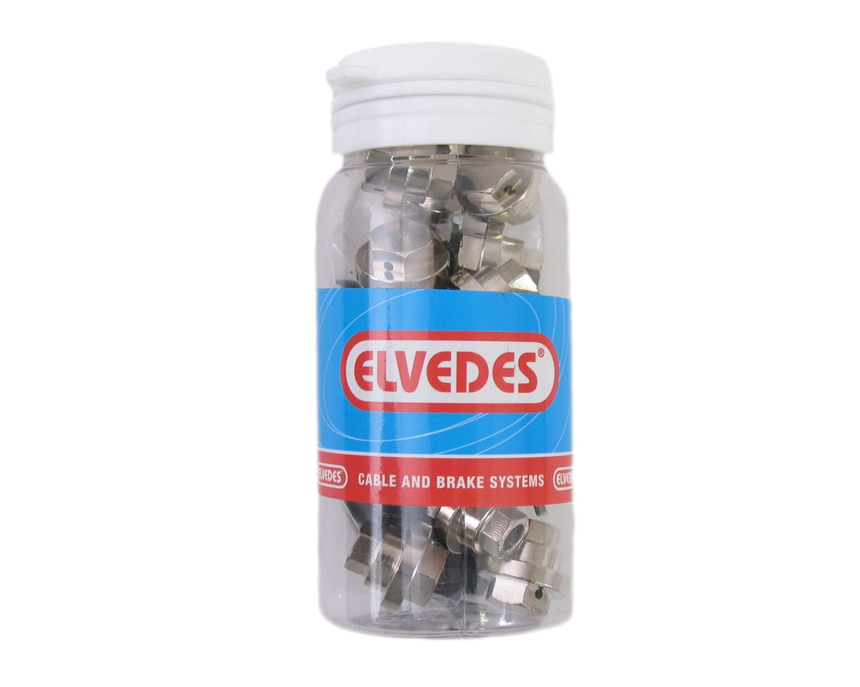 Screw nipples with e-Caps Elvedes Rollerbrake BR-IM81 80 55 45-brass (15 pieces)