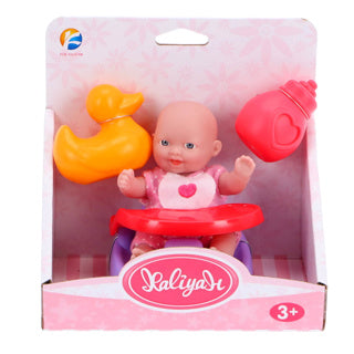 Doll play set 3 assorted | 6 pieces