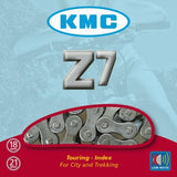 KMC Fietsketting Z7 6 7 speed Grijs 114 schakels