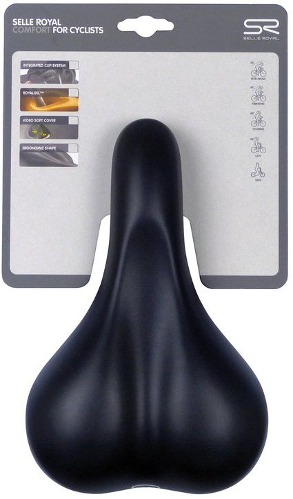 Bicycle Saddle Selle Royal Country menn - Svart