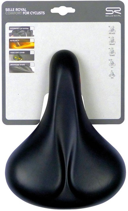 Saddle de bicicleta Selle Royal Freedom Men - Negro