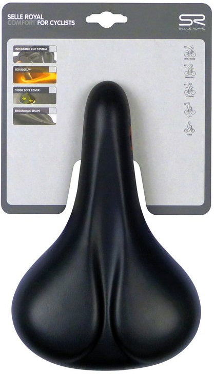 Bicycle saddle Selle Royal Freedom Women - Black