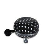 Basil Polkadot - Bicycle bell - 80 mm - Black White