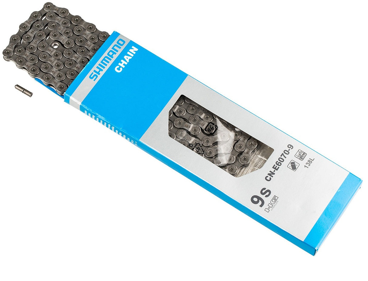 Shimano CN-E6070 Electric Bicycle Chain 138 Silver Links