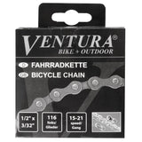 Ventura Ketting 6 7 speed 1 2 x 3 32 116 schakels inclusief sluitschakel