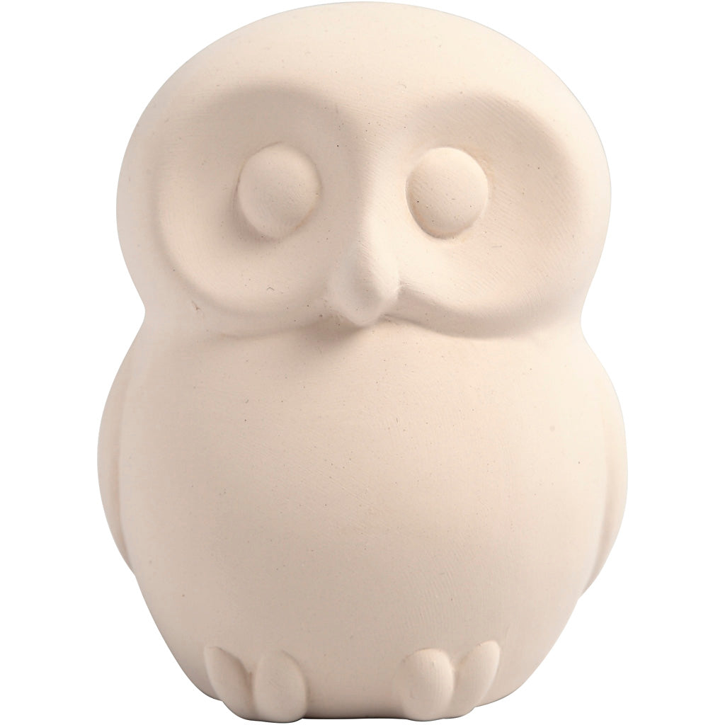 Creativ company savings owl, h: 10 cm, 8 pieces 1 box