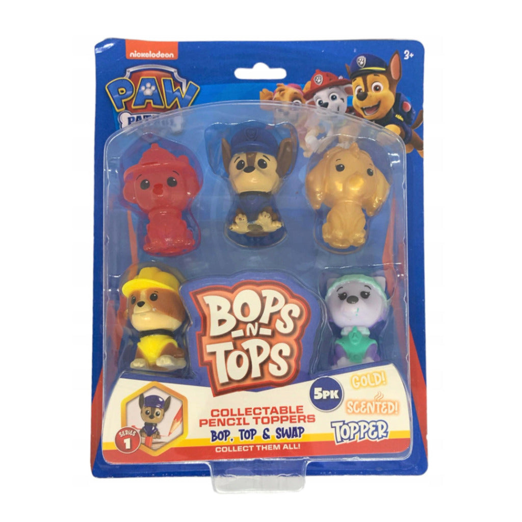 Paw Patrol Bops and Tops Figur 5 stykker