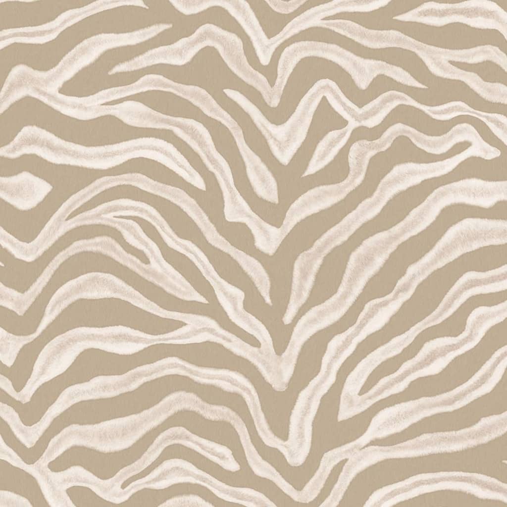 Noordwand noordwand ozadje zebra tisk beige