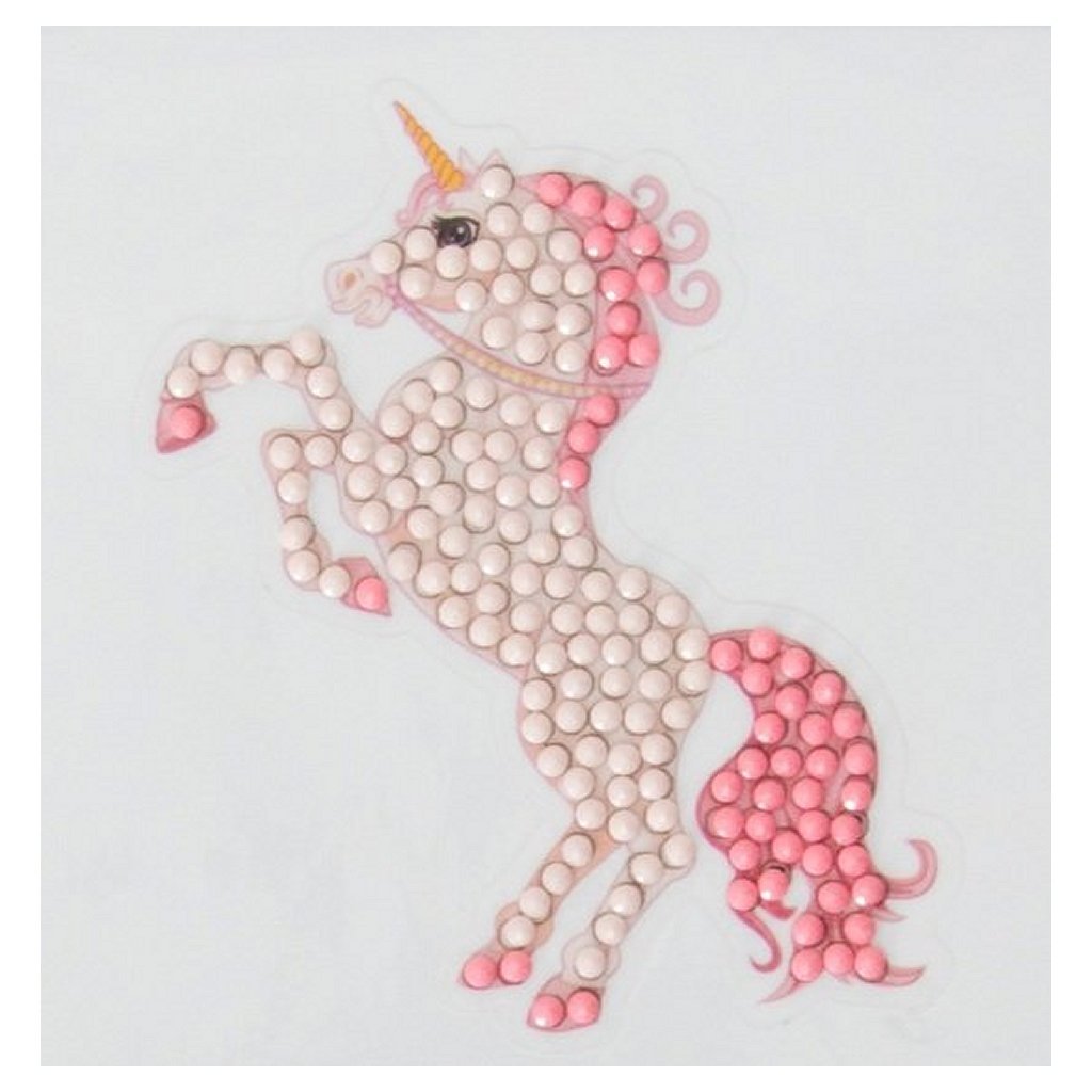 Basic Crystal Art Diamond Painting Unicorn Sticker