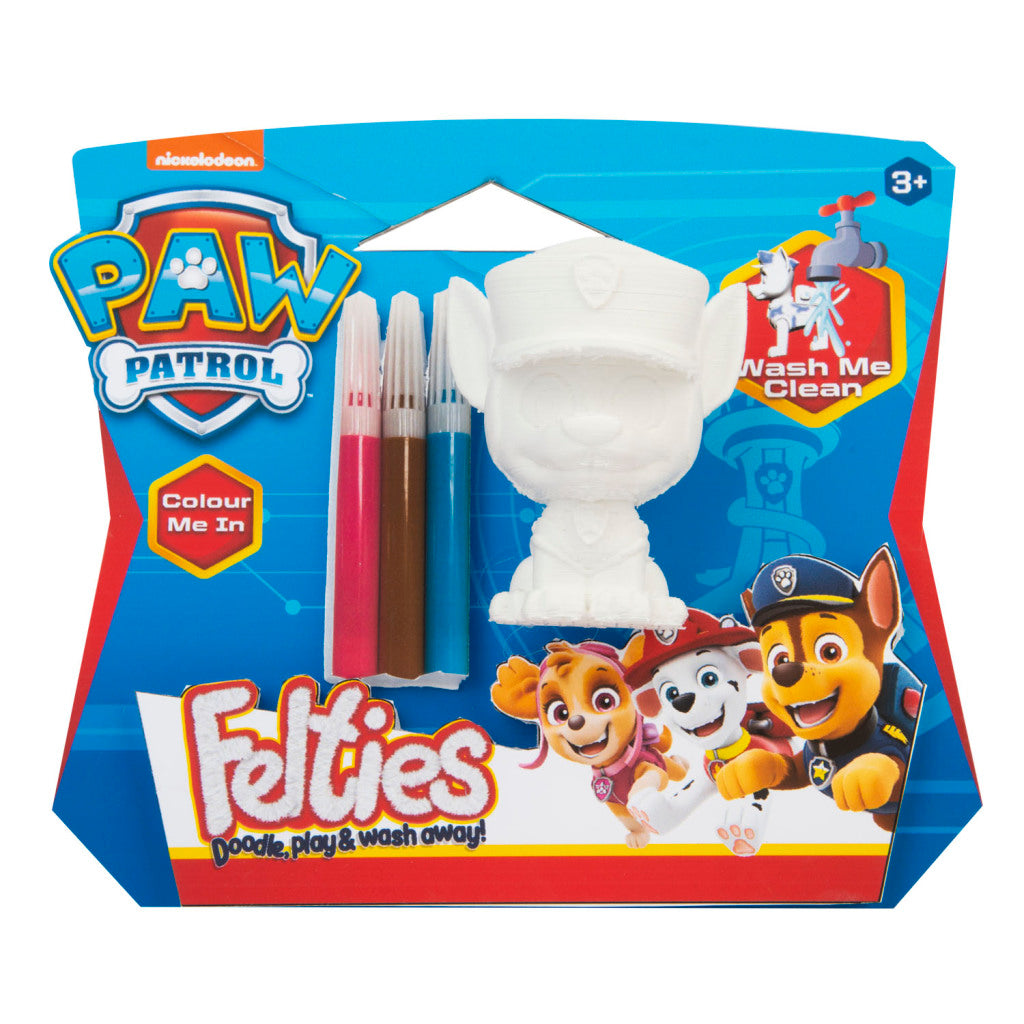 PAW PATROL FELTIES Color Me In