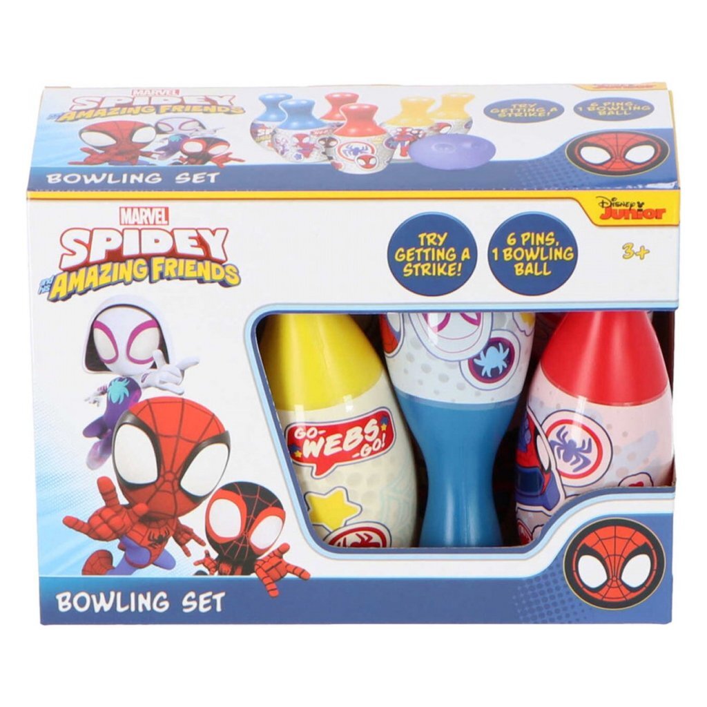 Marvel Spidey in Friends Bowling Set