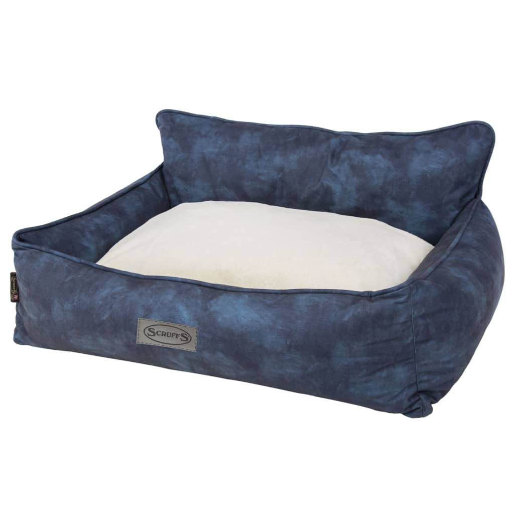 Vagabondi vagabondi vagabondi per cani banca per cani kensington size m 60x50 cm blu marino