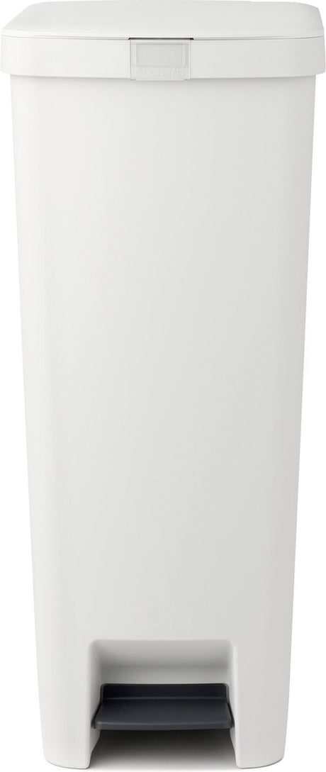 Brabantia stepup soptunna - pedalbehållare - 40 liter - ljusgrå