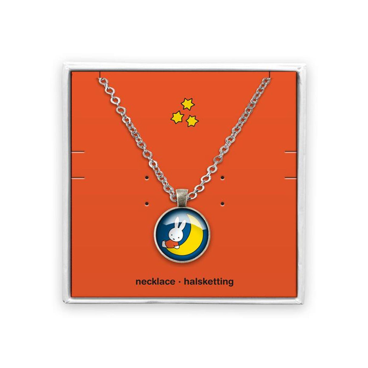 Colar Miffy na lua