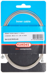 Elvedes Rem binnenkabel 2250mm RVS V-nippel 6412 27RVS-49