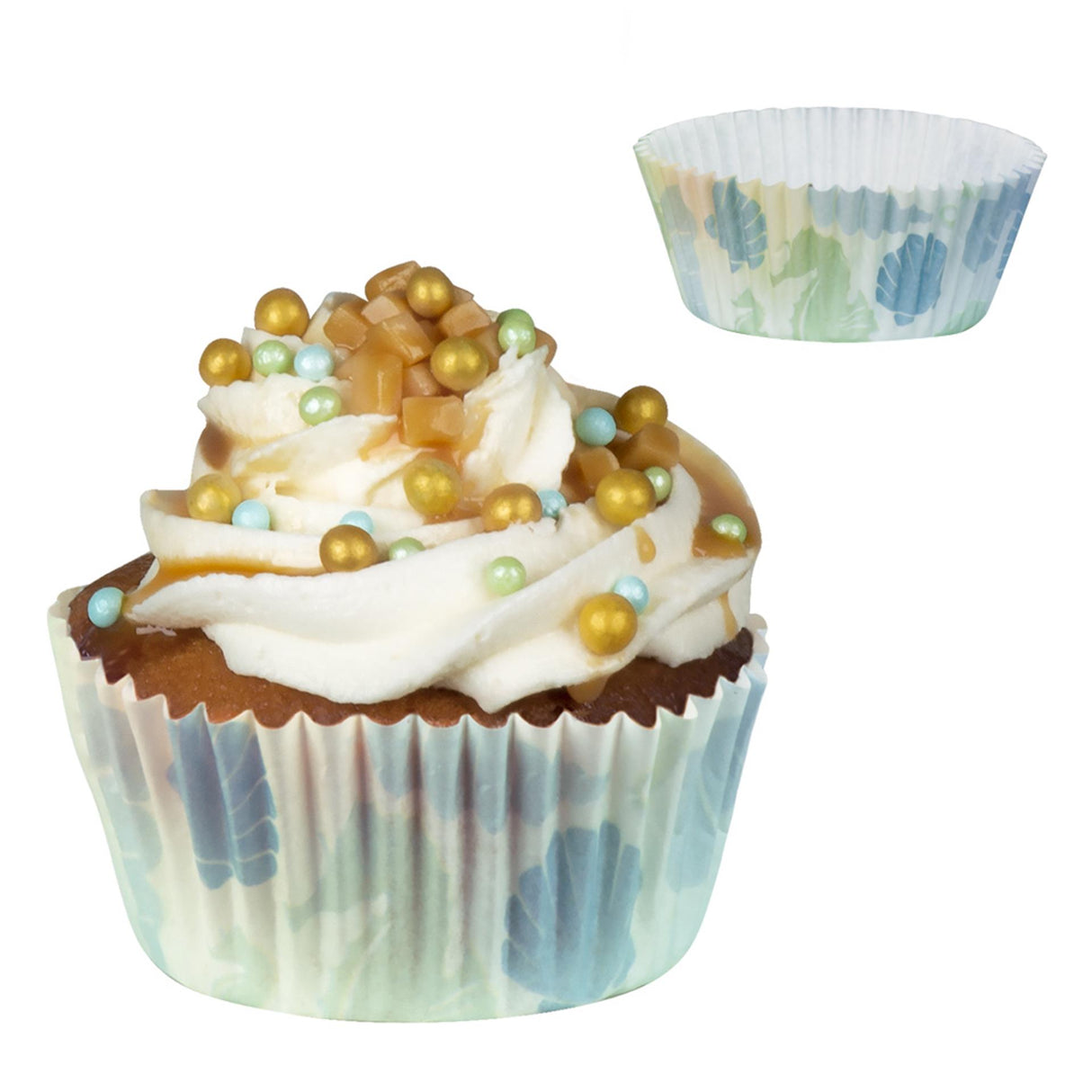 Boland papper cupcake liners sjöjungfru