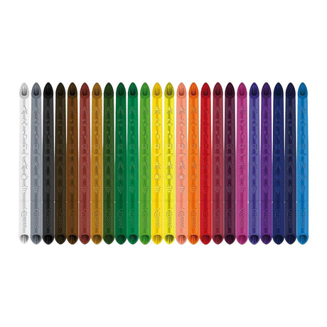 Quantore coloured pencil maped color peps infinity set 24 colours